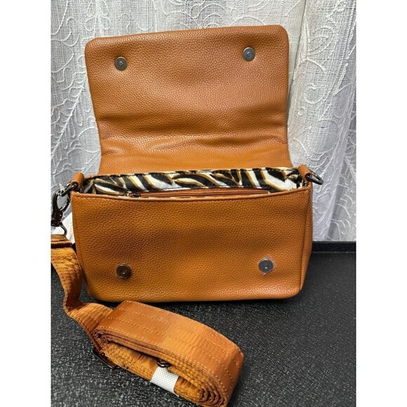 Lug Piccolo Classic Vegan Leather - Copper - Fabric Crossbody Strap Only - Picture 2 of 8